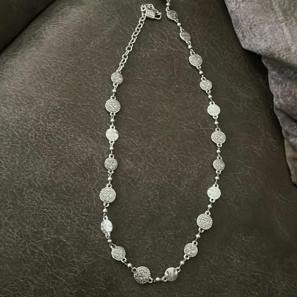 Silver necklace